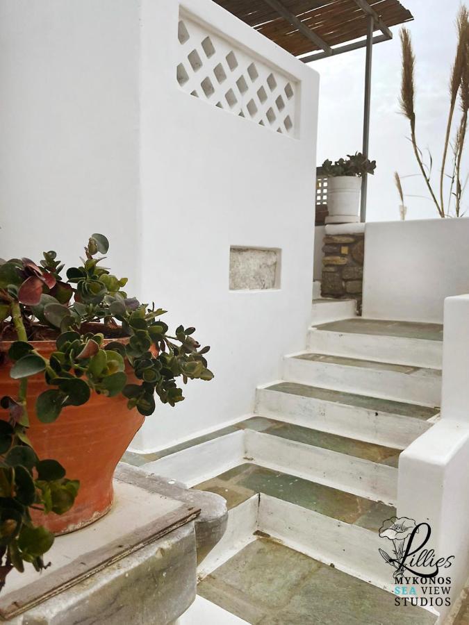 Lillies Mykonos Sea View Studios Tourlos Exterior foto