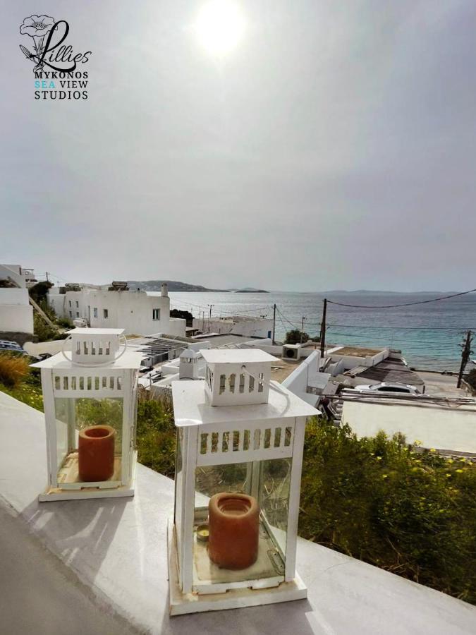 Lillies Mykonos Sea View Studios Tourlos Exterior foto