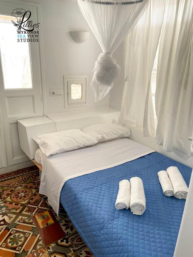 Lillies Mykonos Sea View Studios Tourlos Exterior foto