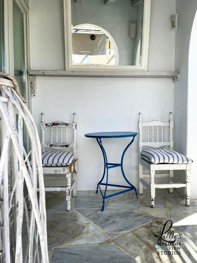 Lillies Mykonos Sea View Studios Tourlos Exterior foto